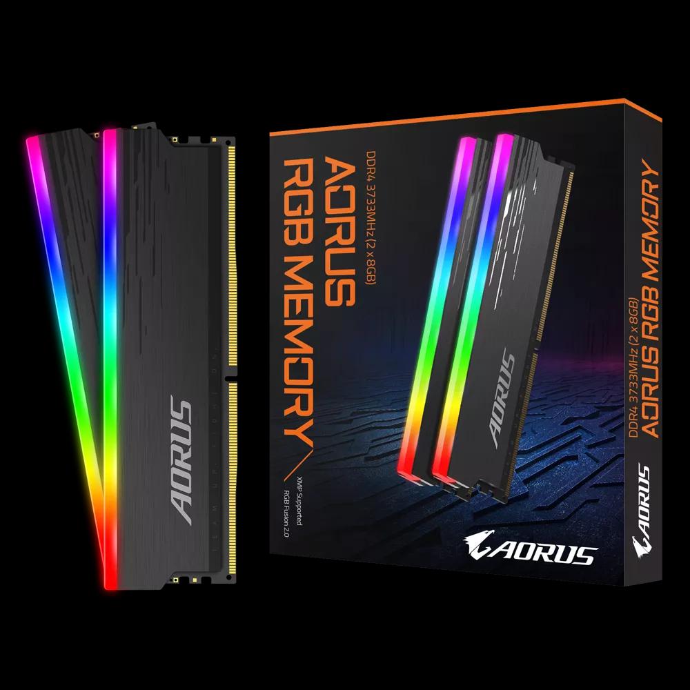  GIGABYTE AORUS 16Gb (2X8Gb) DDR4 3733MHZ RGB