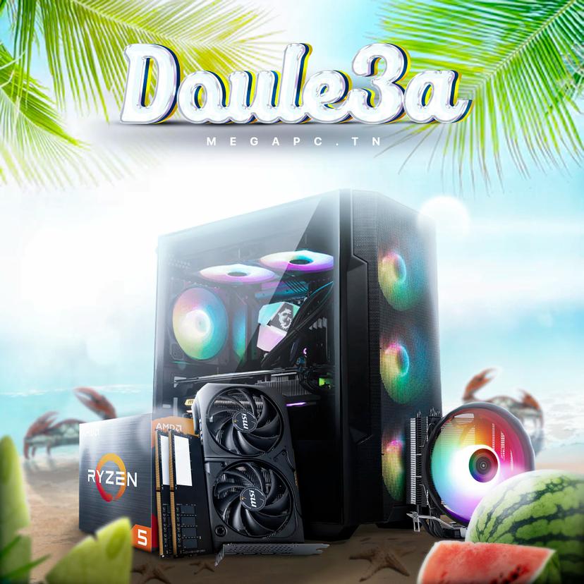 Doule3a 3 | AMD Ryzen 5 5600X | RTX 5060 | 16GB Ram | 512GB NVMe