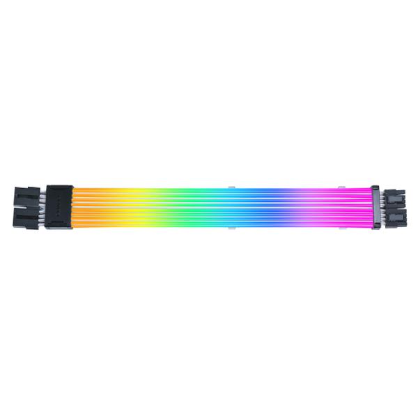 Lian Li Addressable RGB Strimer Wireless GPU 2x8-PIN | Câble d’alimentation PCIe ARGB sans fil
