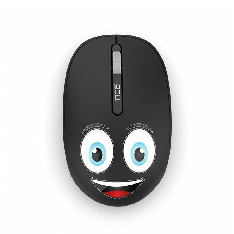 Souris Sans Fil INCA IWM-245RS | 1200 DPI | 4 Boutons | Design Noir