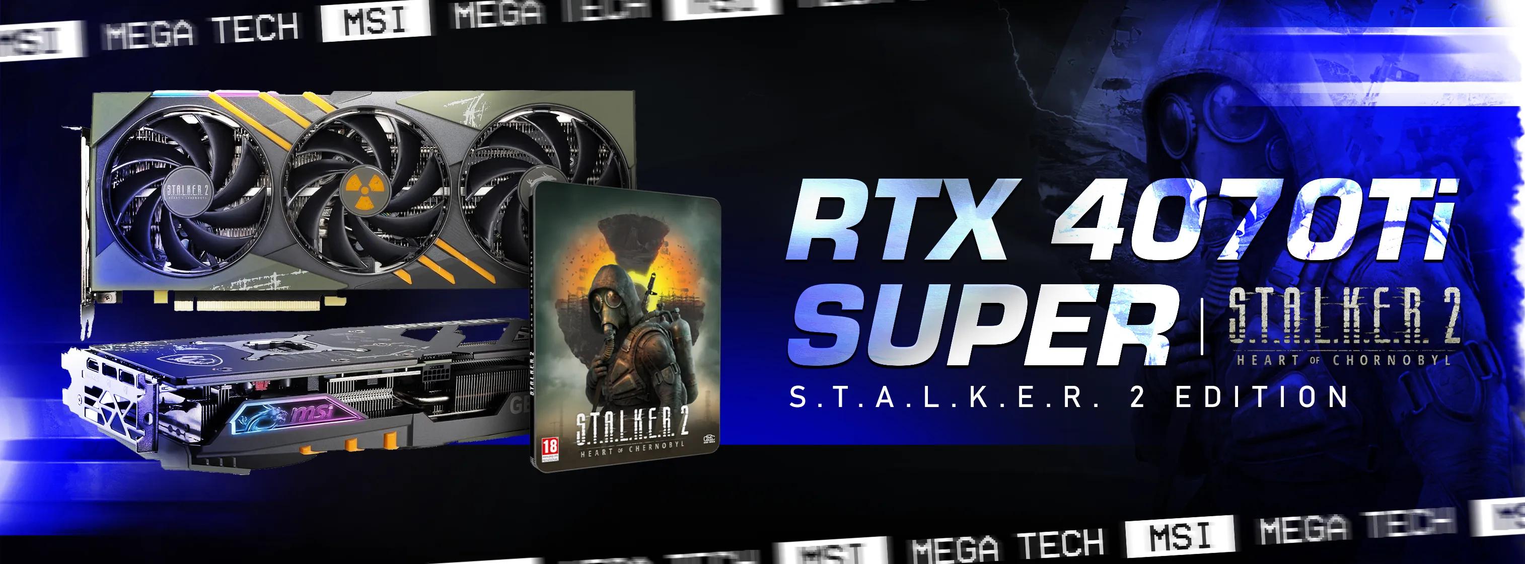 MSI RTX 4070 TI SUPER S.T.A.L.K.E.R. 2 EDITION